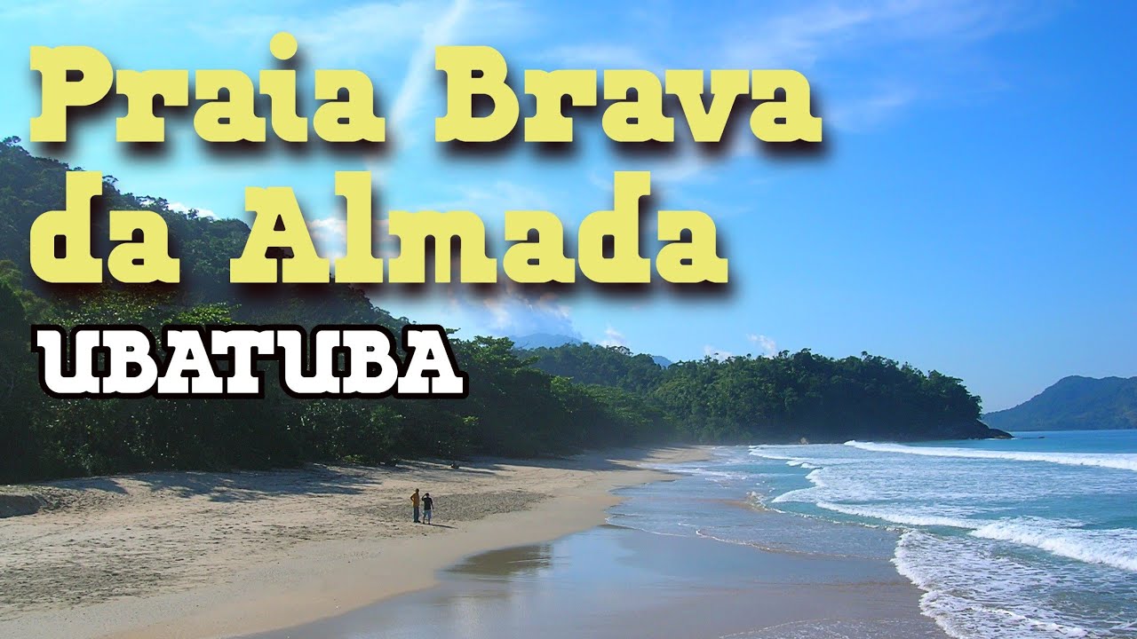 Praia Brava da Almada Ubatuba: &eacute; mais uma das mais desertas e isoladas entre as praias de Ubatuba.