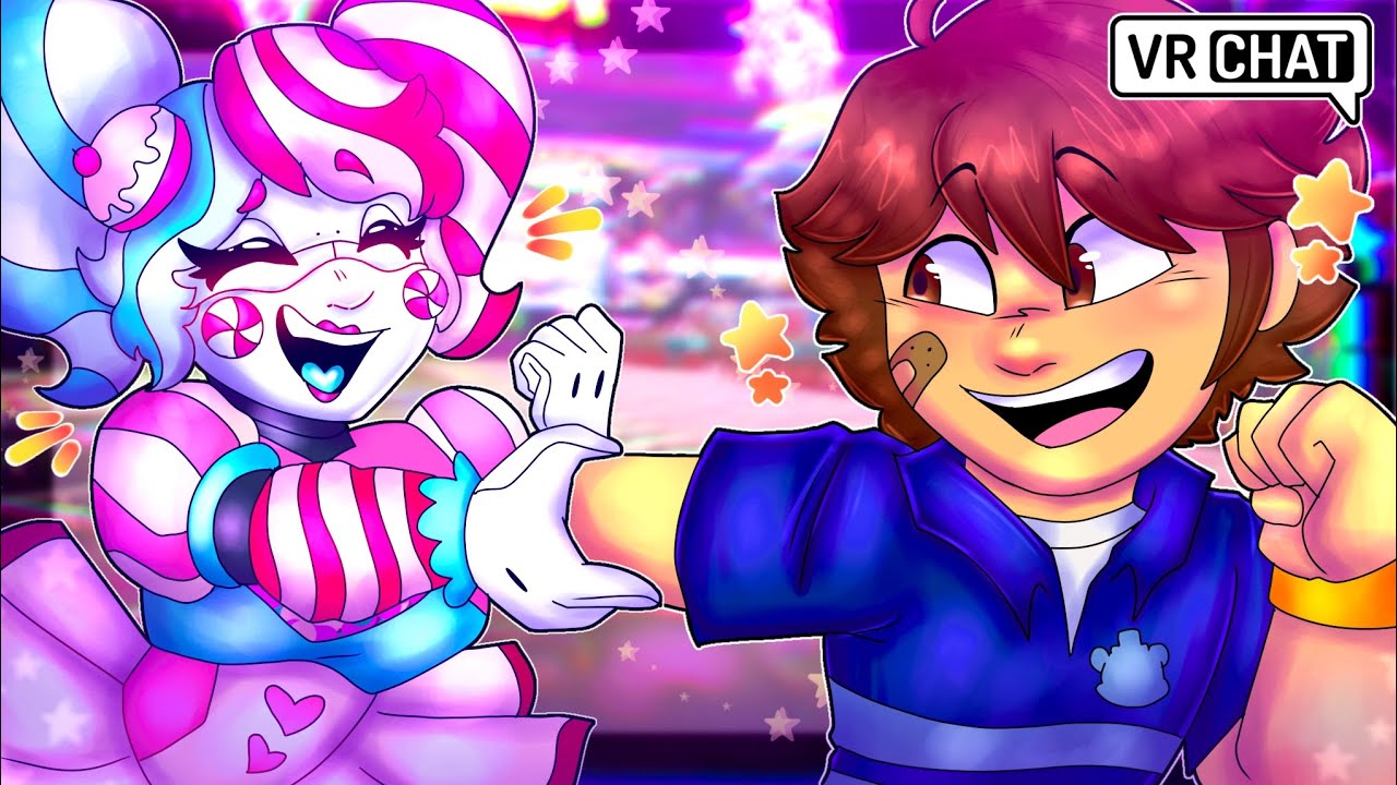 SUZY from FNAF KANDYLAND Goes OUTSIDE in VRChat