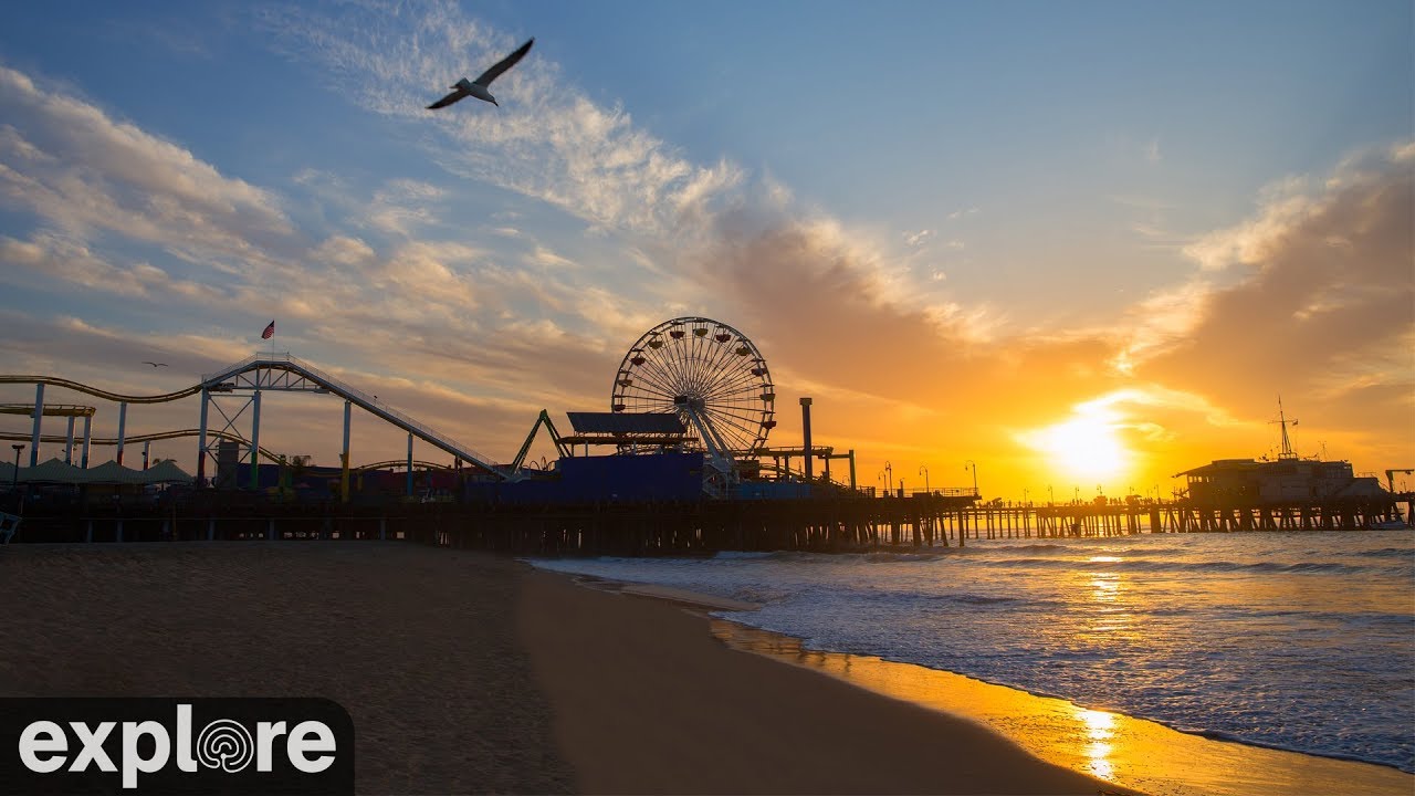 Santa Monica Beach Cam powered by EXPLORE.org