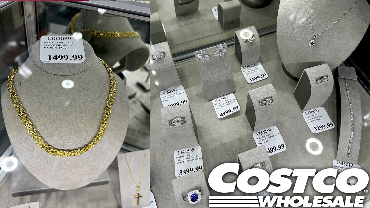 COSTCO JEWELRY NEW INCREDIBLE DEALS 🌟 GOLD, DIAMONDS, GEMSTONES & WATCHES