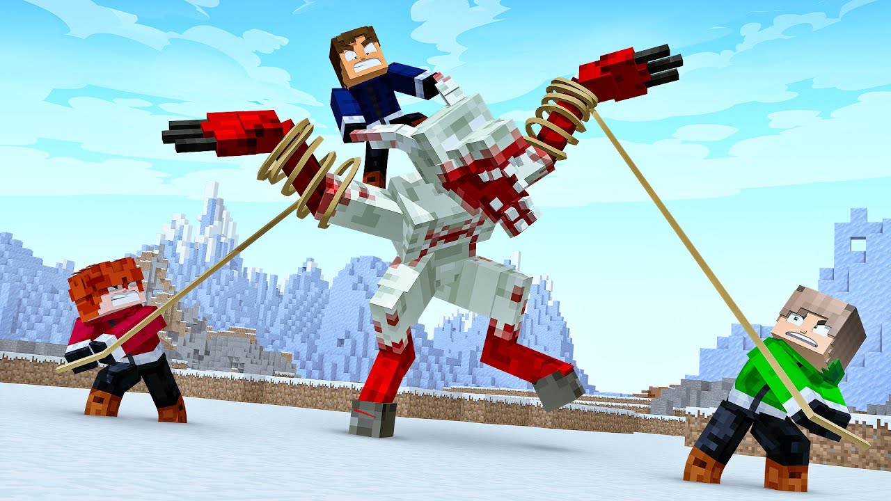 ADICIONEI O GOATMAN NO MINECRAFT! ( CREEPYPASTA )