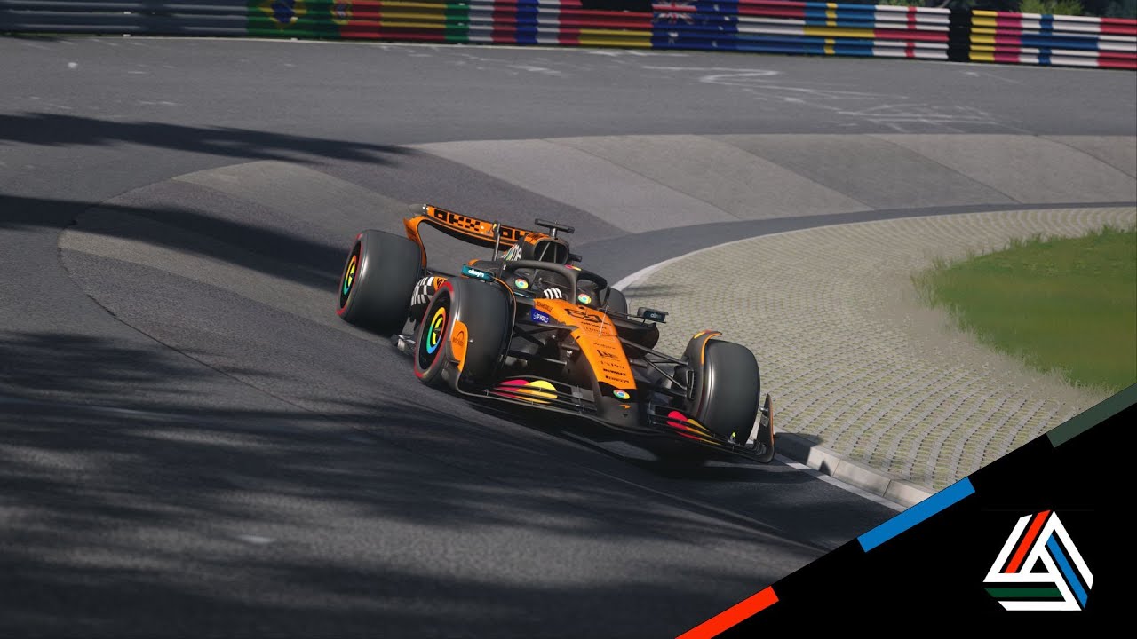 Mclaren MCL39 takes on the Nordschleife | VRC Formula Alpha 2025 | Assetto Corsa