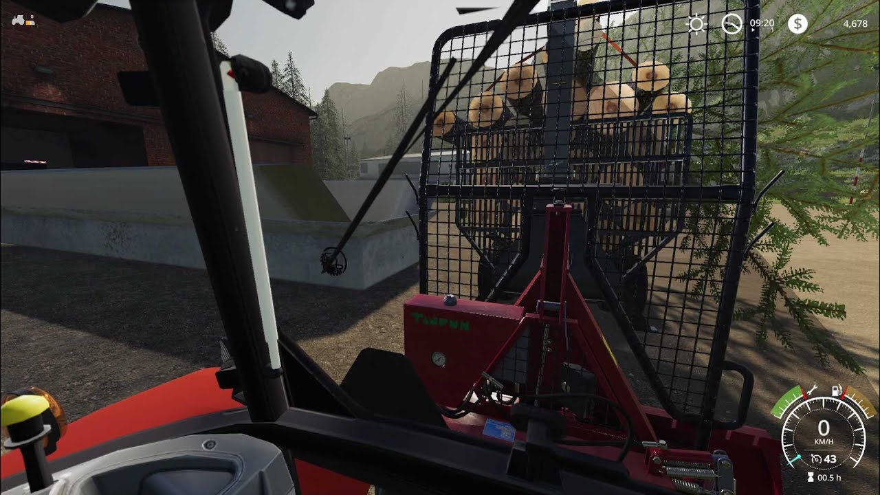 First Delivery at the Sawmill! Logging Industry Farming Simulator 19