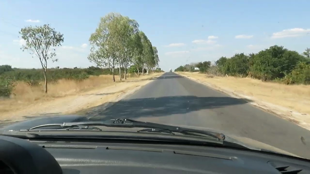 Leaving Mongu in the Western Province of Zambia.