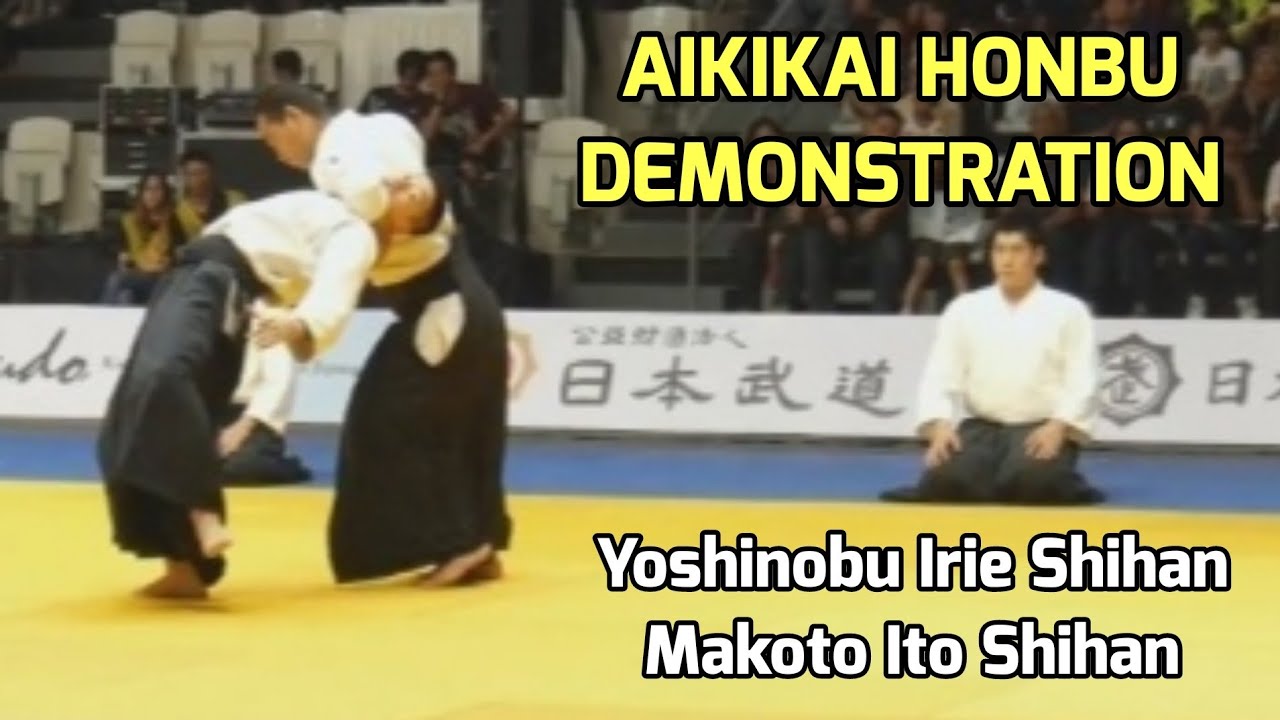 Yoshinobu Irie & Makoto Ito Shihan Aikido Demonstration from Aikikai Honbu Dojo