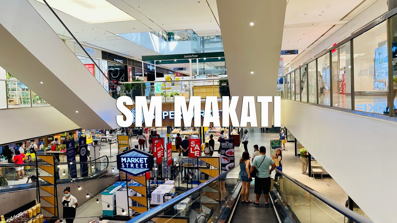 [4K] SM Makati Walking Tour | Philippines