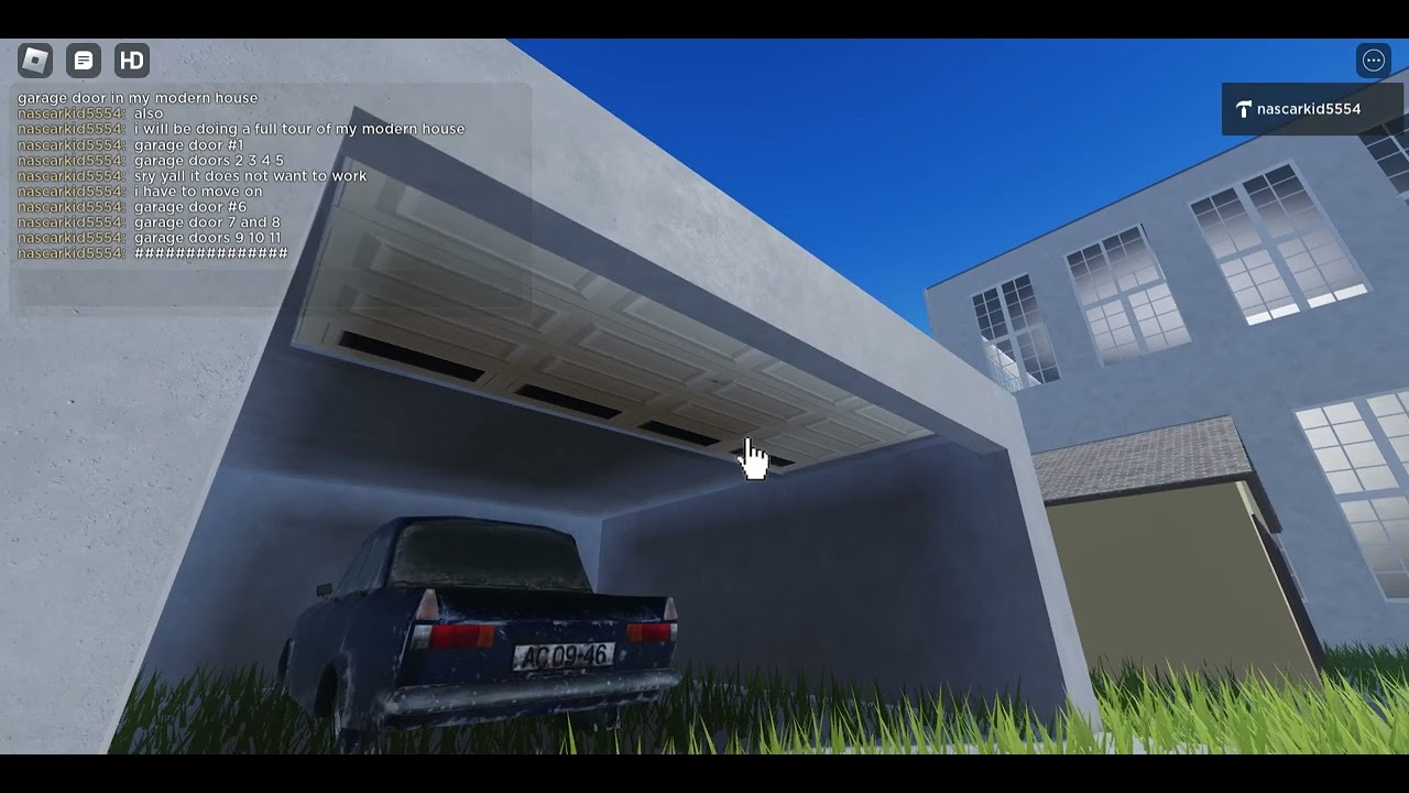 running all garage doors in my roblox game