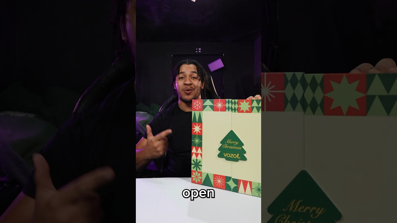Christmas Vape Box Opening #vape #vapetricks #unboxing #shorts