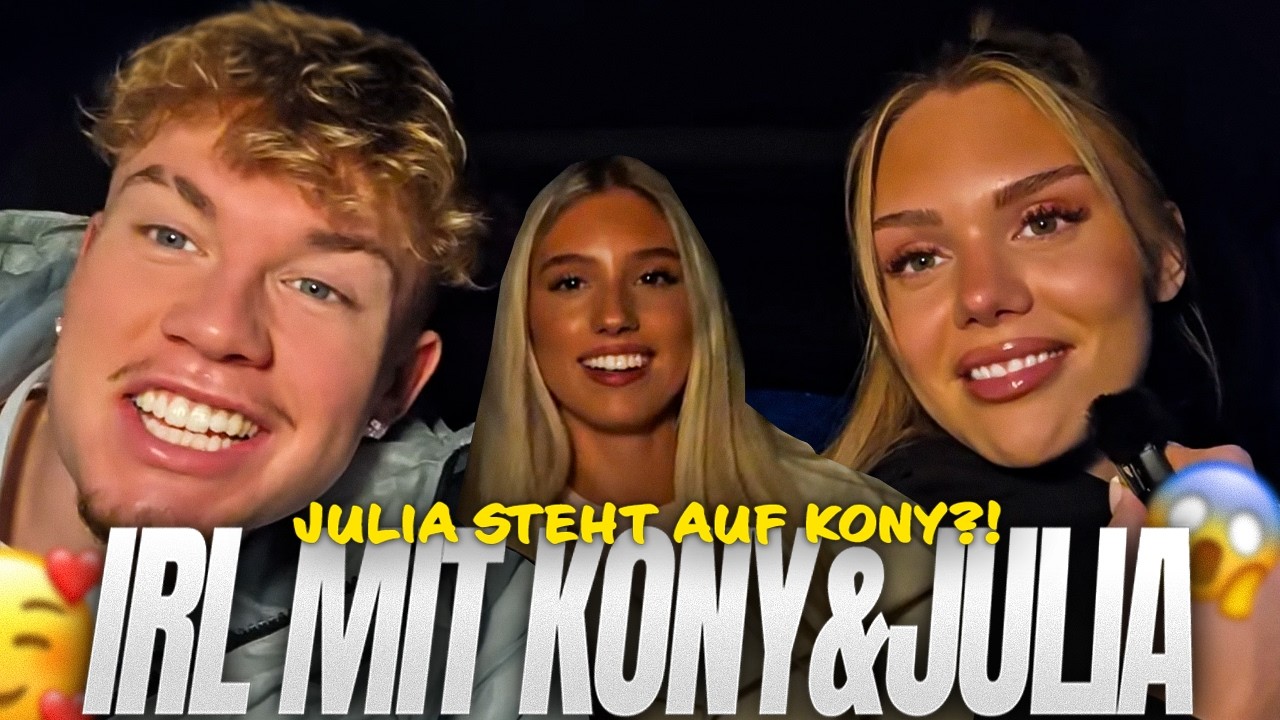 Kony kuschelt mit Julia?!😱 | IRL-Stream mit Julia & Kony🔥 | Amalia Streamt