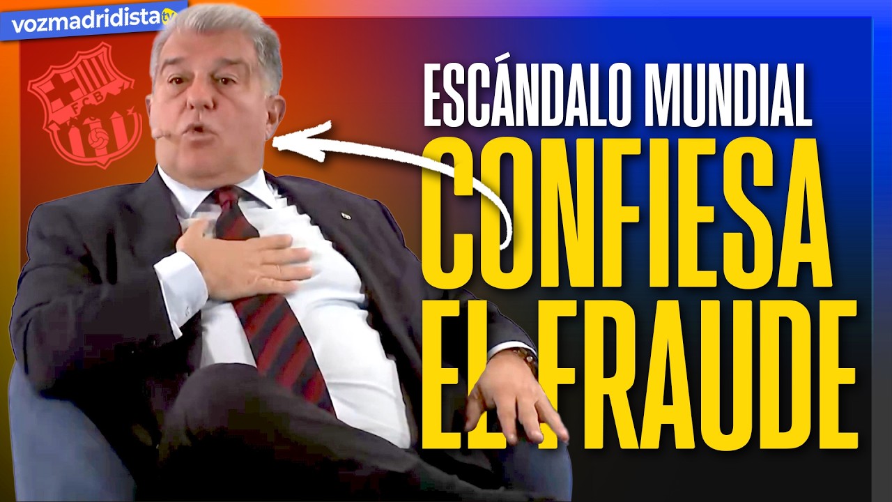 🔥ESCÁNDALO MUNDIAL🔥 Laporta CONFIESA la TRAMPA DE LAS PALANCAS