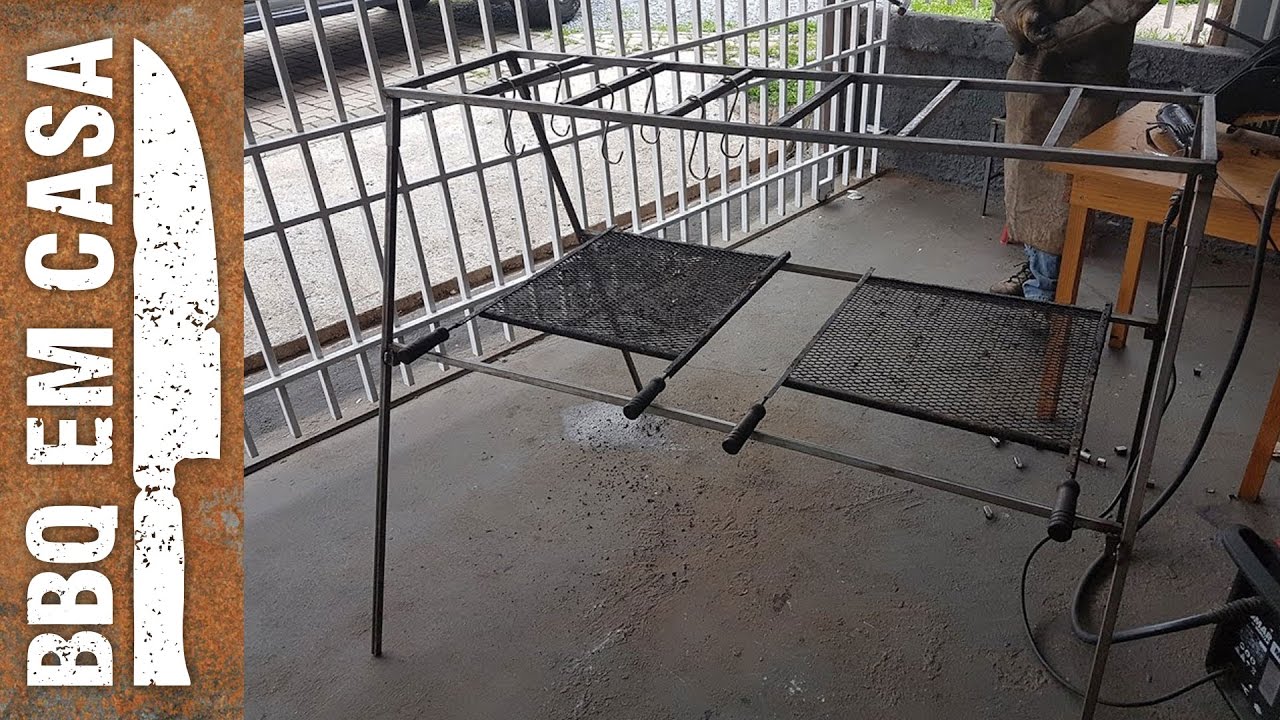 COMO FAZER UMA CHURRASQUEIRA FOGO DE CHÃO