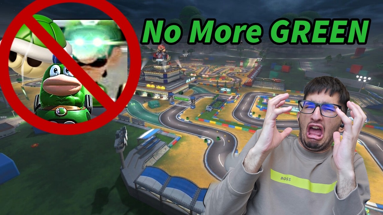 If I Touch Green in Mario Kart World the Video ENDS