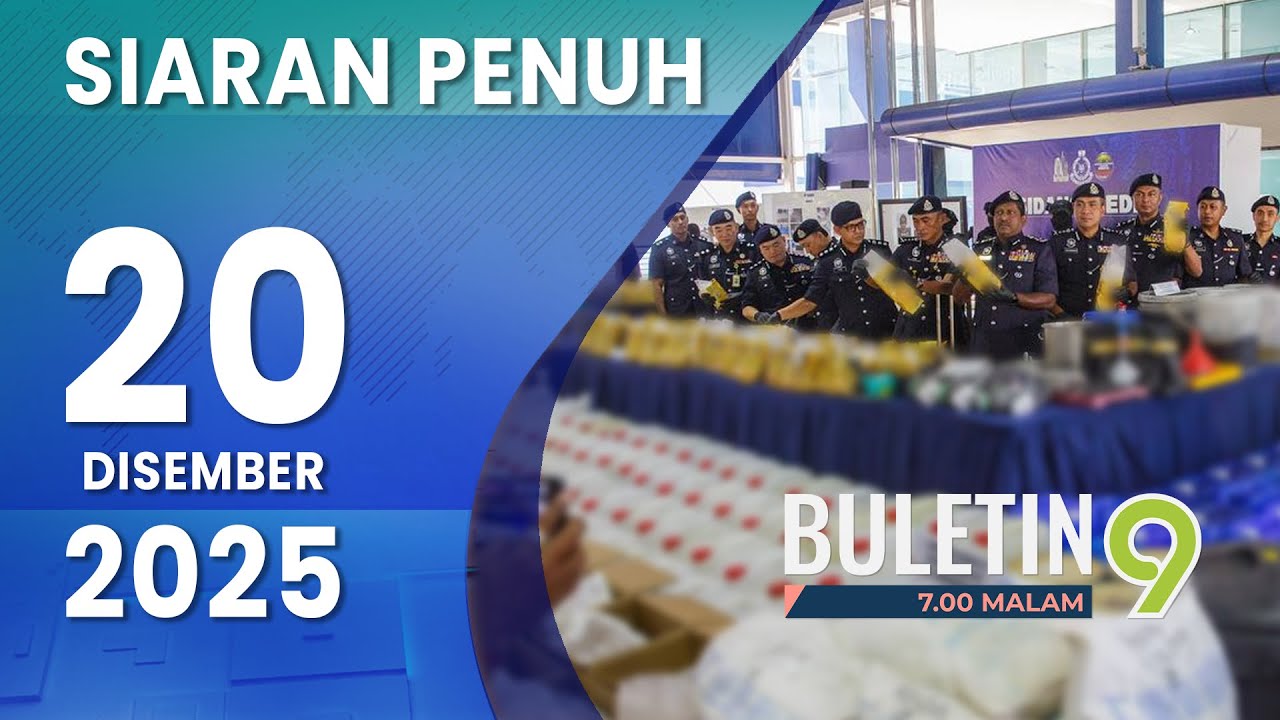Polis Serbu Makmal Haram, Rampas RM1.53 Billion Dadah | Buletin TV9, 20 Disember 2025