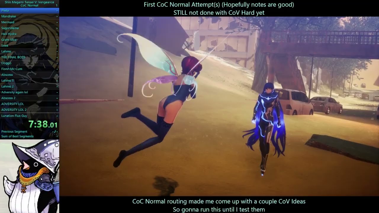 SMTVV Any% CoC Normal Speedrun in 3:05:56
