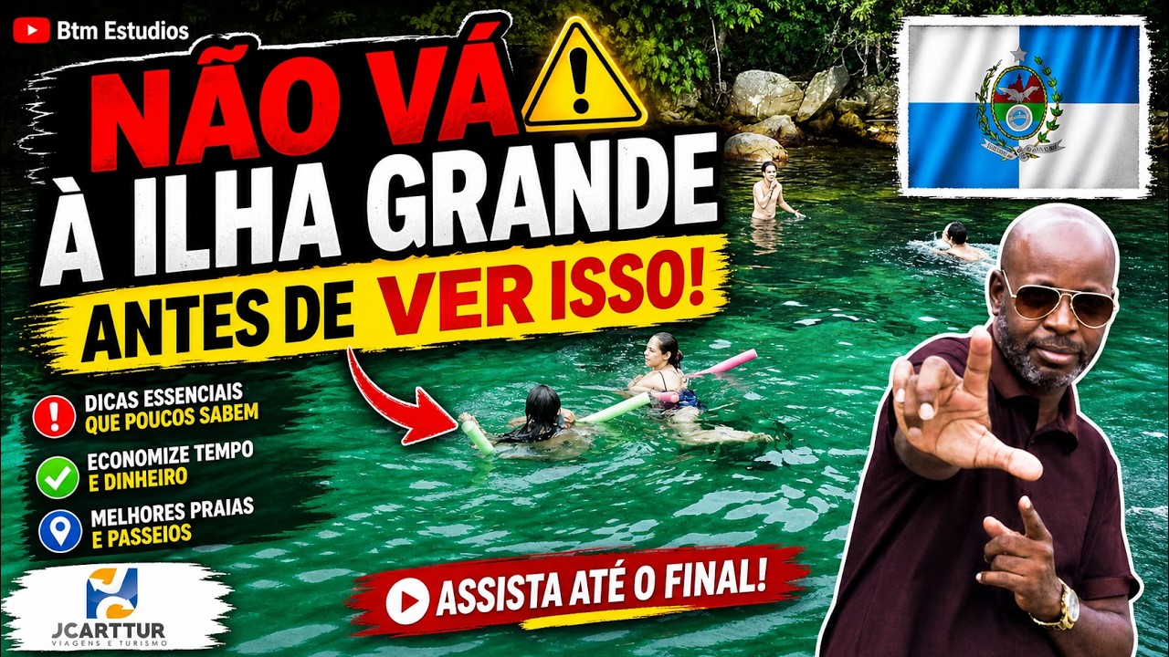 Ilha Grande o que fazer? num paraíso ecológico incrível intro #01