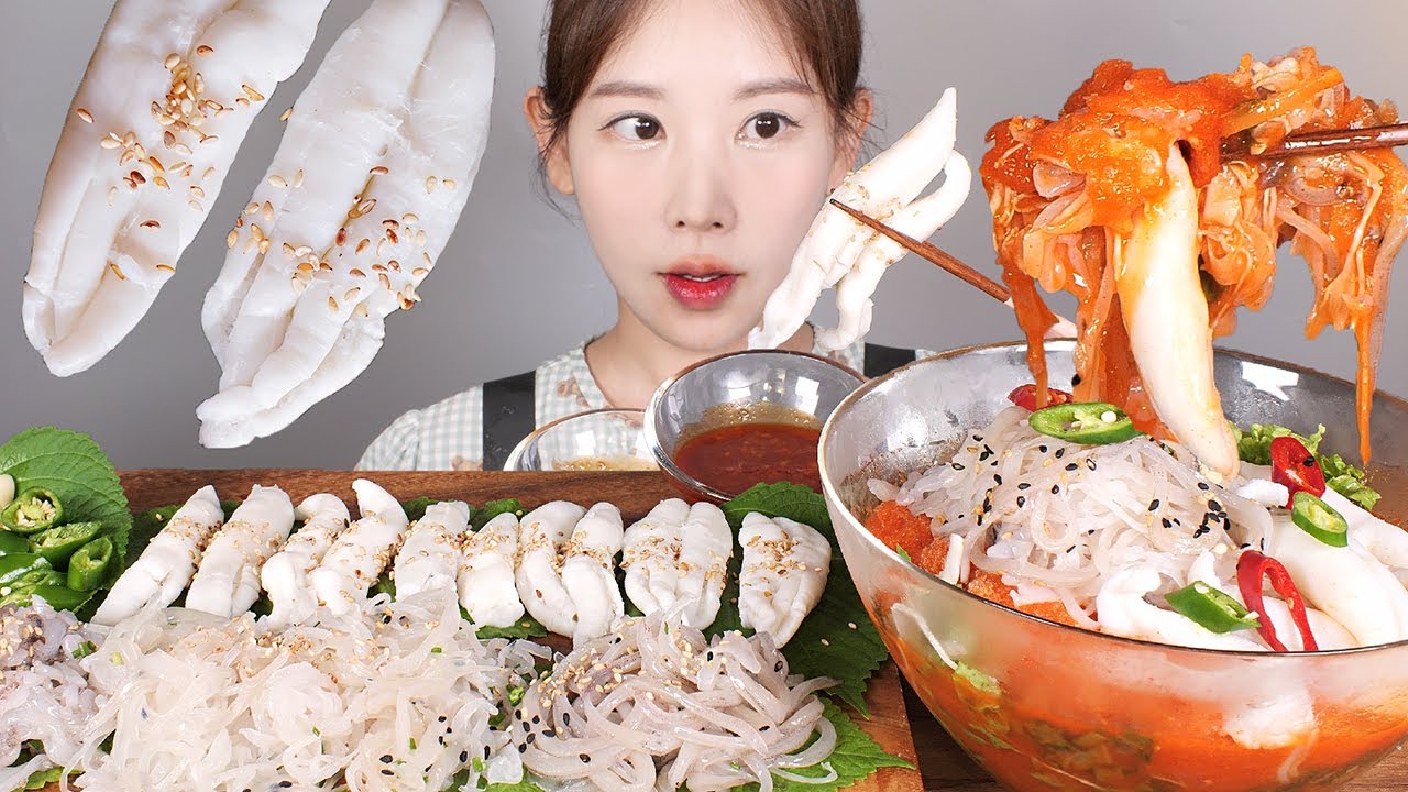 Мелхо и кишки-кукушки [eating show]mukbang korean food