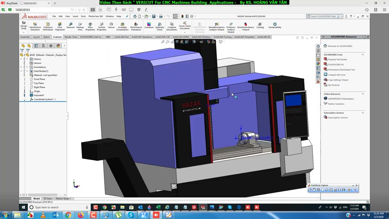 Vericut 4axis build