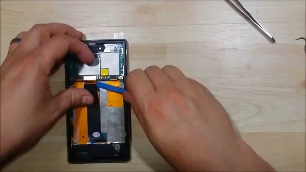Sony Xperia Z1s Screen Replacement - Resassembly