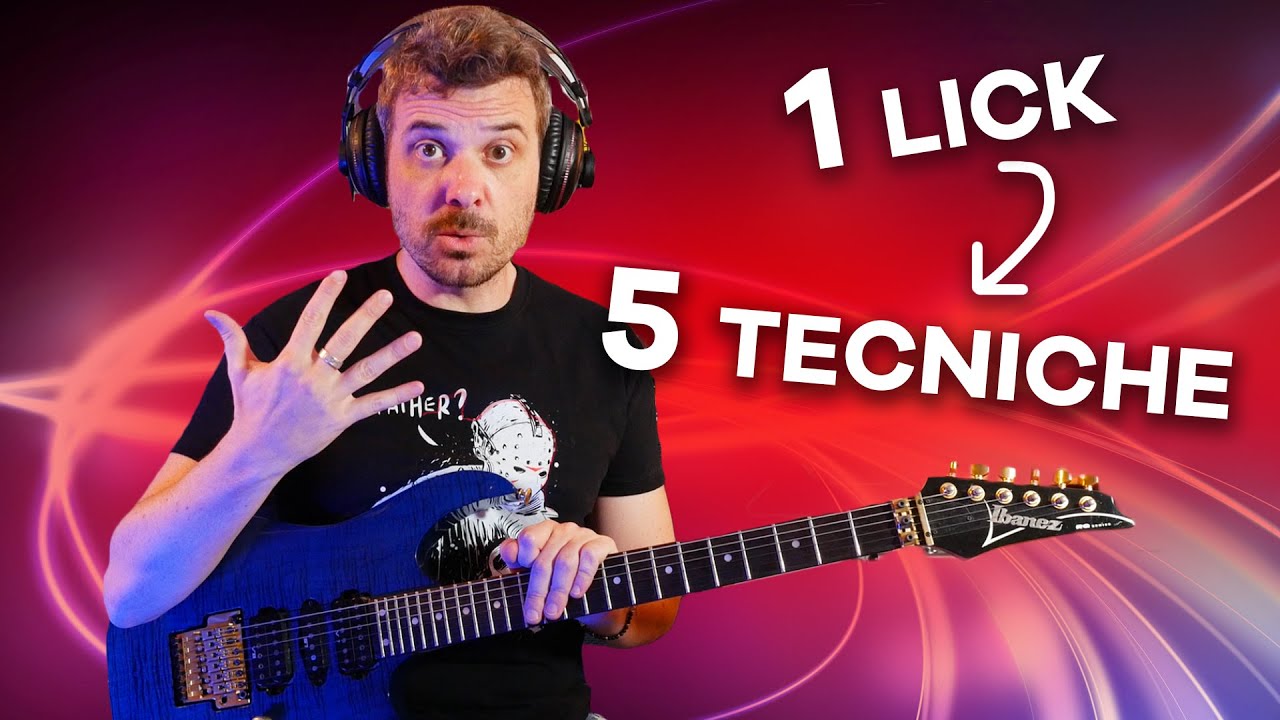 5 TECNICHE In 1 LICK | Idee Country Fuori Dal Country w. TAB