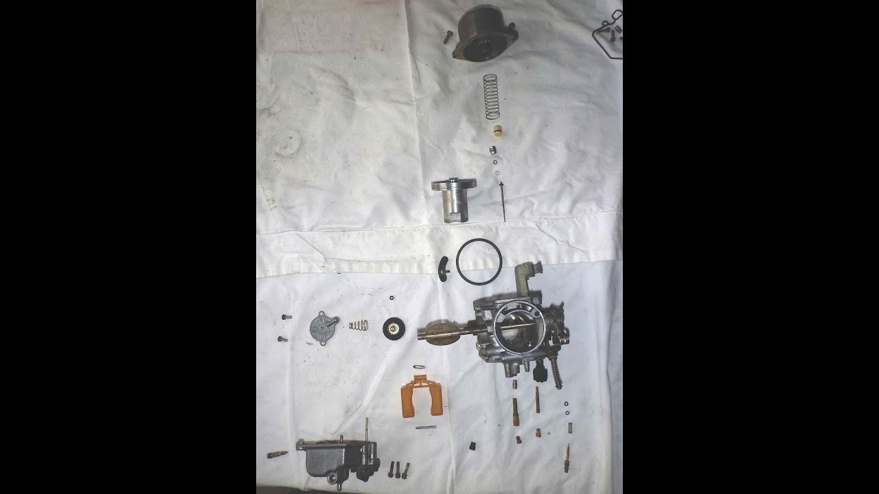 How to rebuild a Honda carburettor