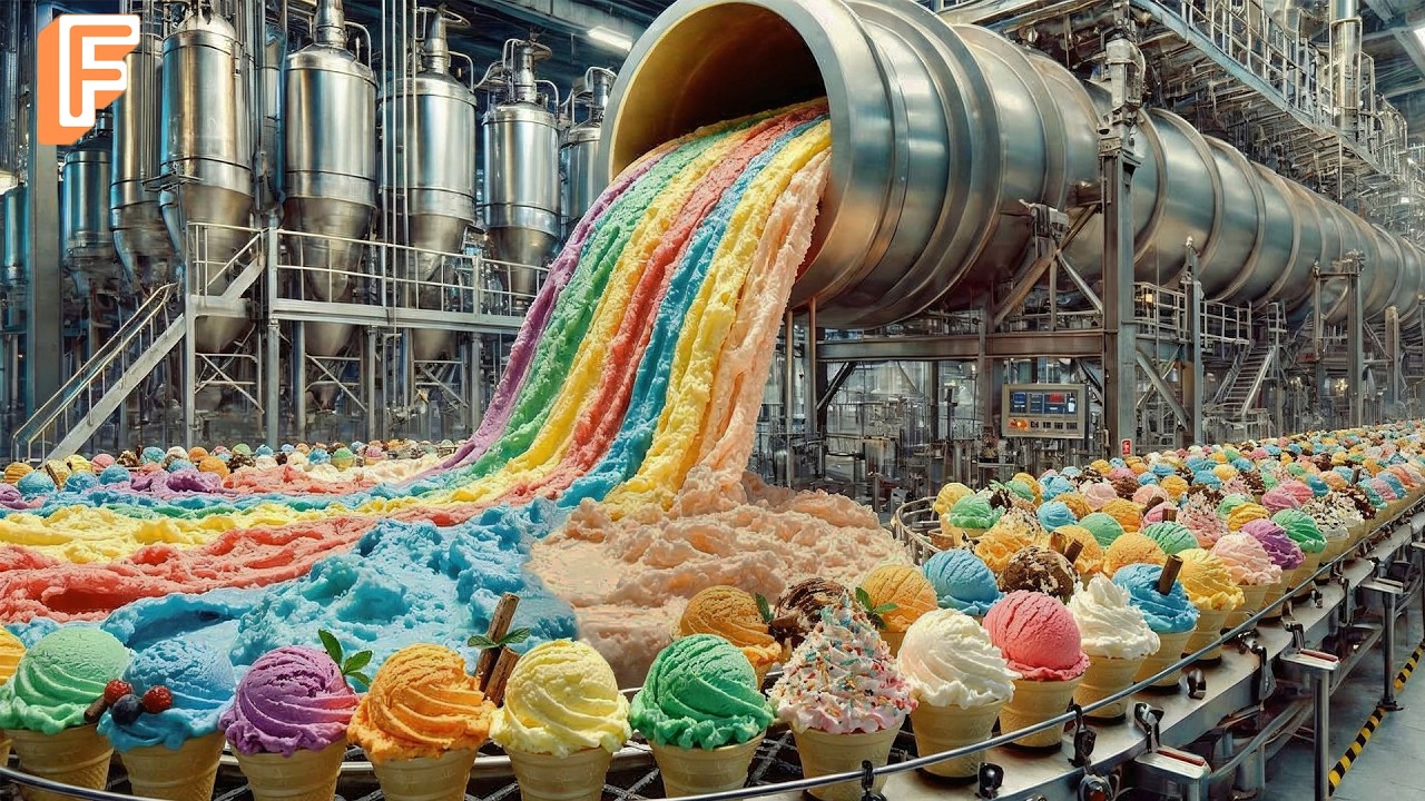 How Millions of Ice Cream Bars Are Made Inside Massive Factory