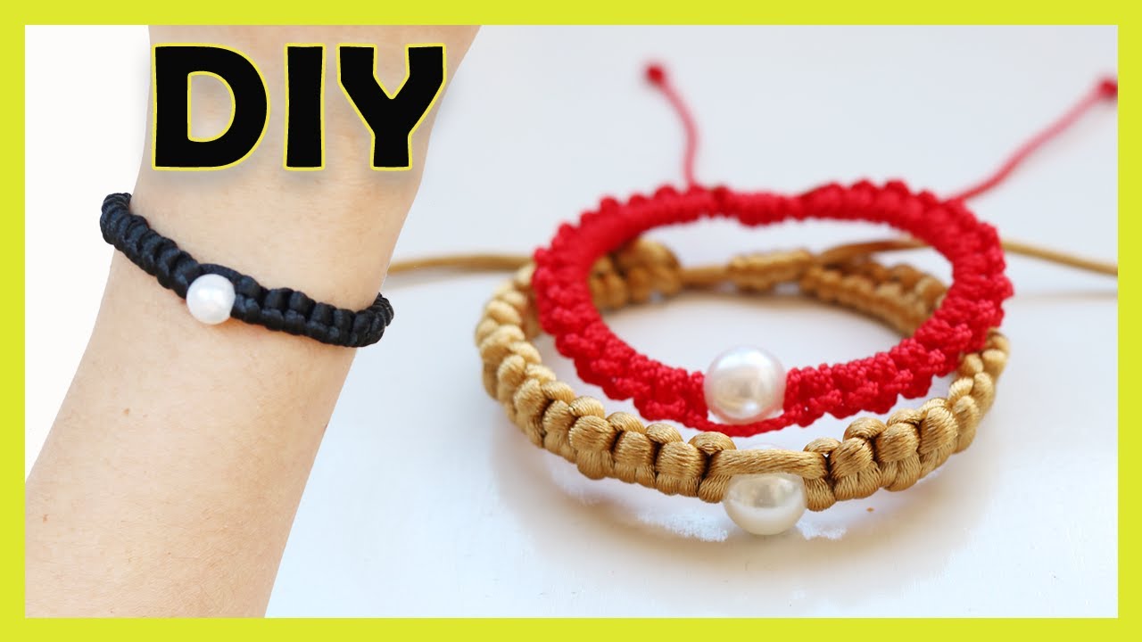 Cómo hacer PULSERAS Fáciles📿 para REGALAR ó VENDER💰