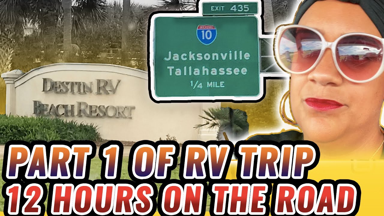 My 1st RV Trip (Day 1)| Destin RV Beach Resort | 25 Ft Cruise America RV | Travelvlog