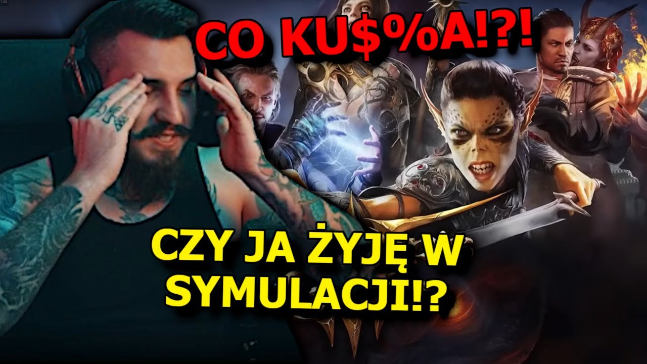 WIELKA AFERA o Baldur's Gate 3 | Kiszak Ogląda 
