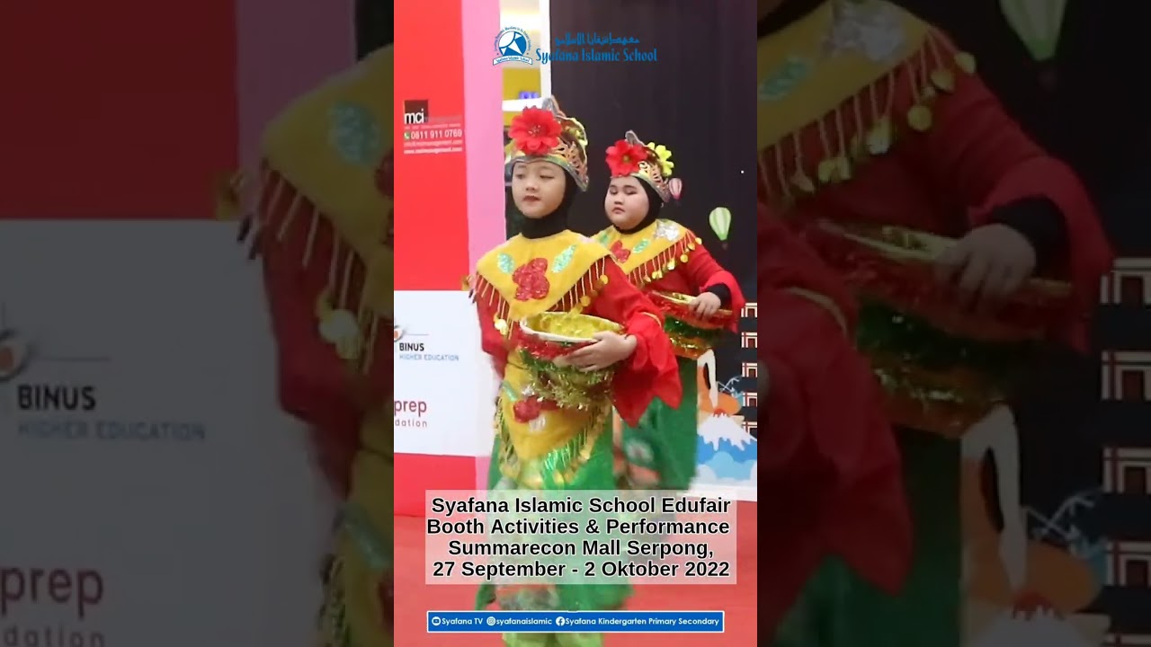 Syafana Islamic School Edufair - Booth Activities & Performance , Summarecon Mall Serpong