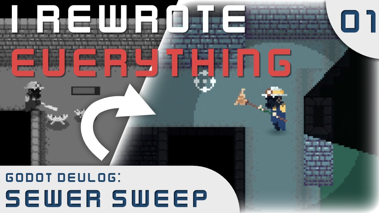 My Game's Code Sucked, So I Rewrote it | Sewer Sweep Devlog 1
