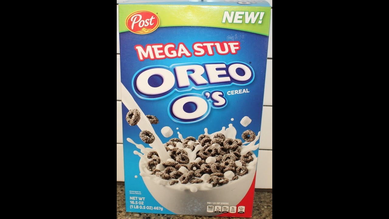 Обзор хлопьев Post Mega Stuf Oreo O