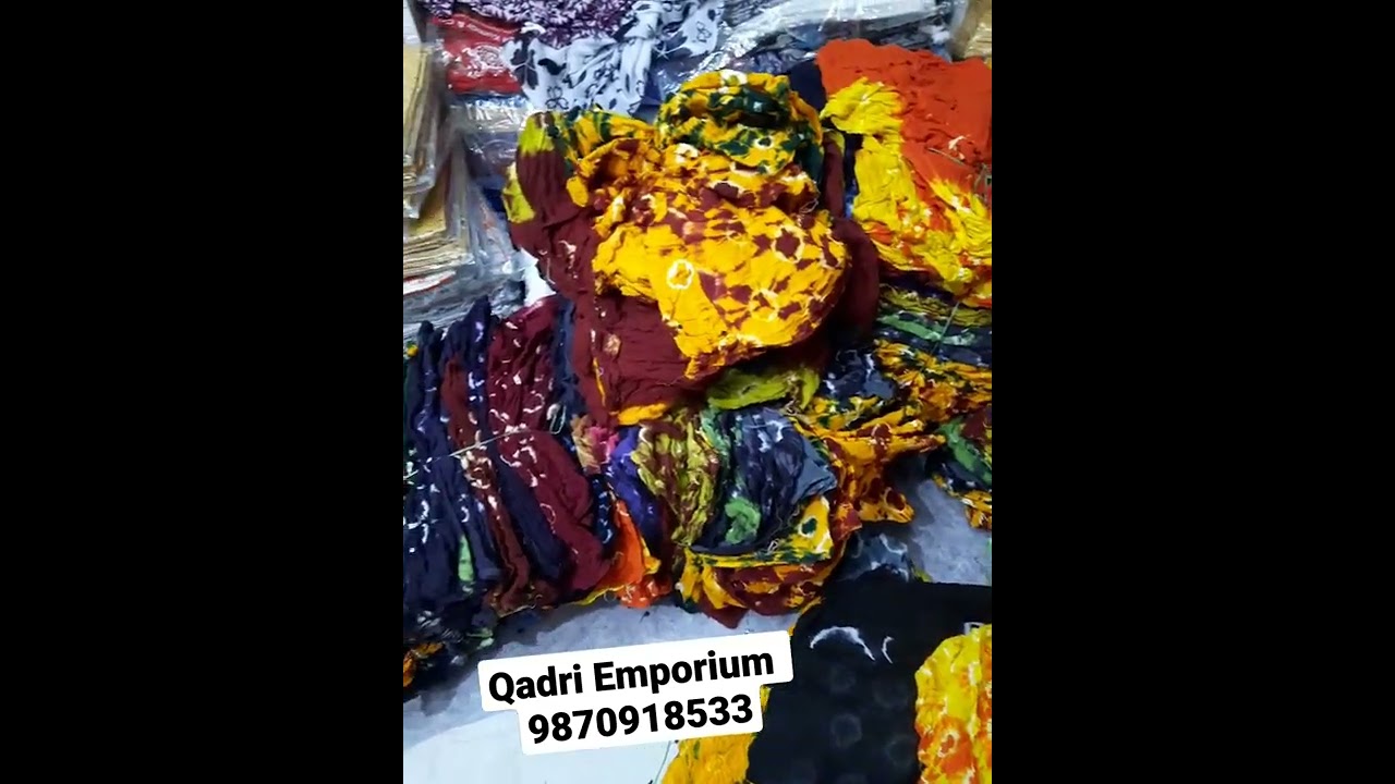 Cotton Bandhej Dupatta Wholesale |Qadri Emporium| Order Now at 9870918533