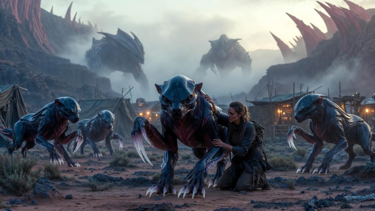 “Humans Saved by Alien Predators?! 🛡️ Sci-Fi Battle on Ket Prime”