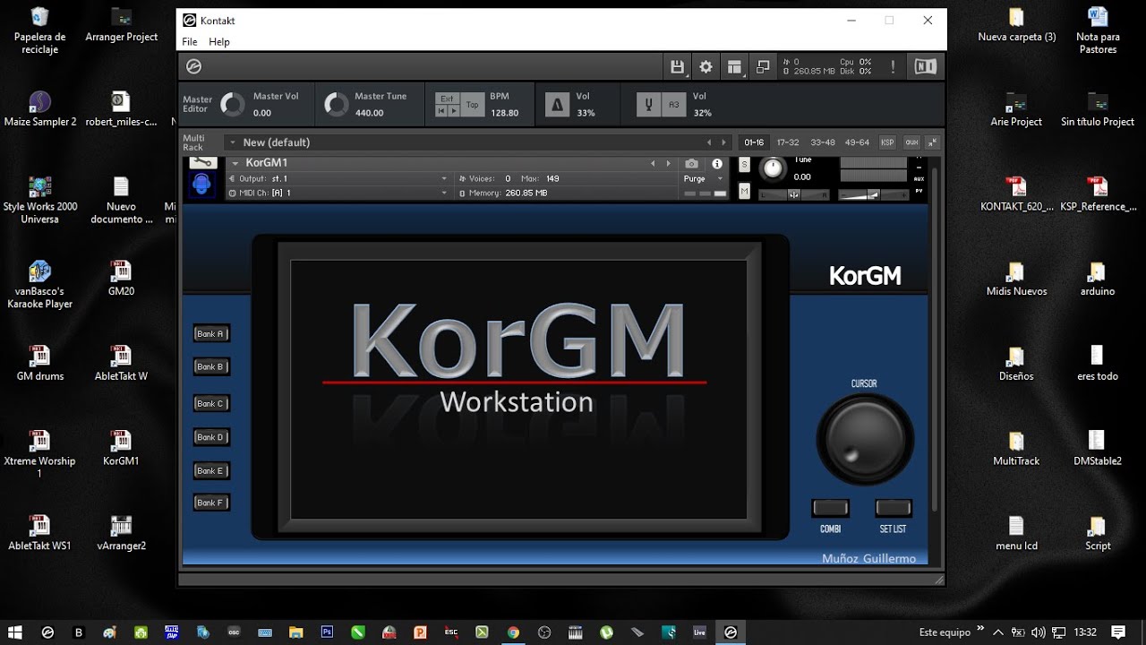 KorGM VArranger2 - Kontakt 6 - Funciones/2