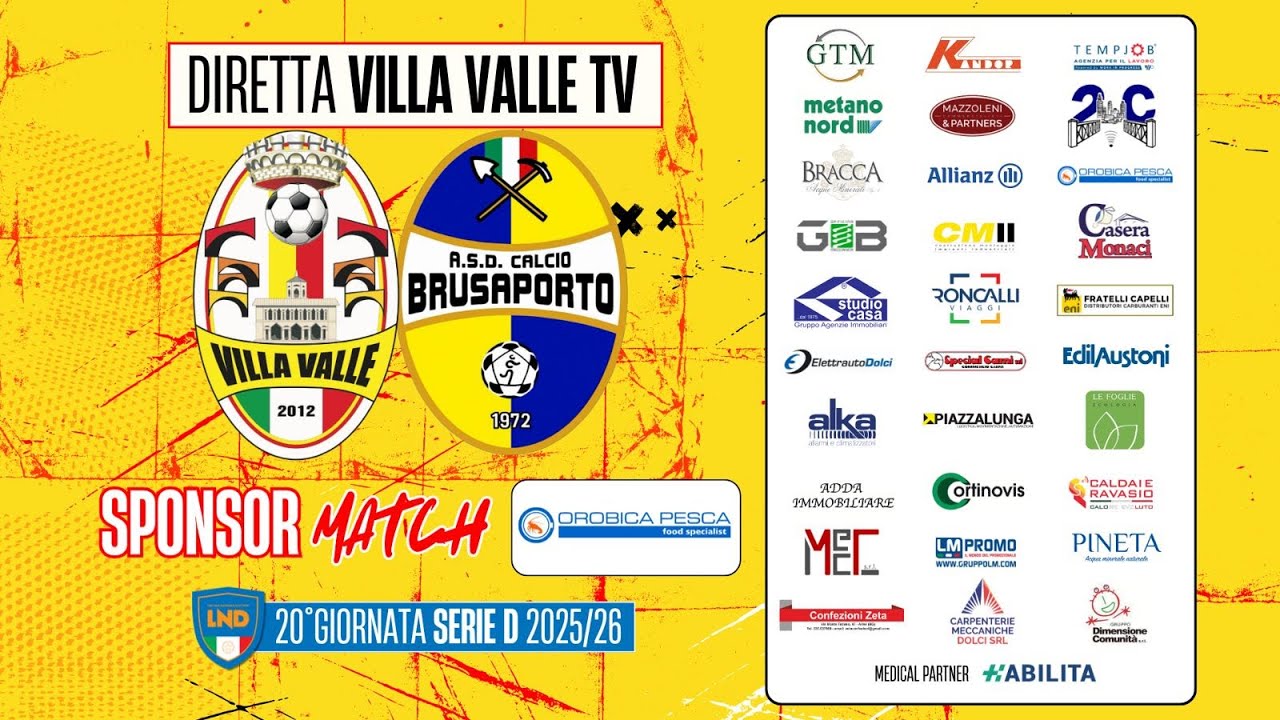 VillaValle vs Brusaporto