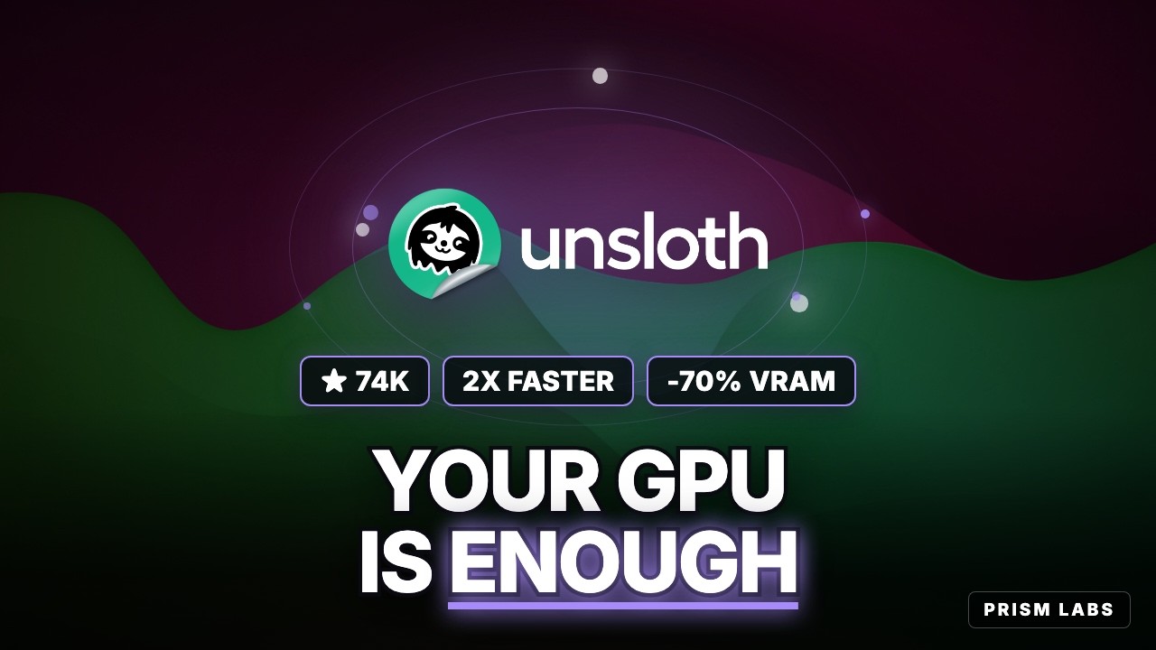 Unsloth теперь обучает LLM в 2 раза быстрее на вашем GPU [Бесплатно]