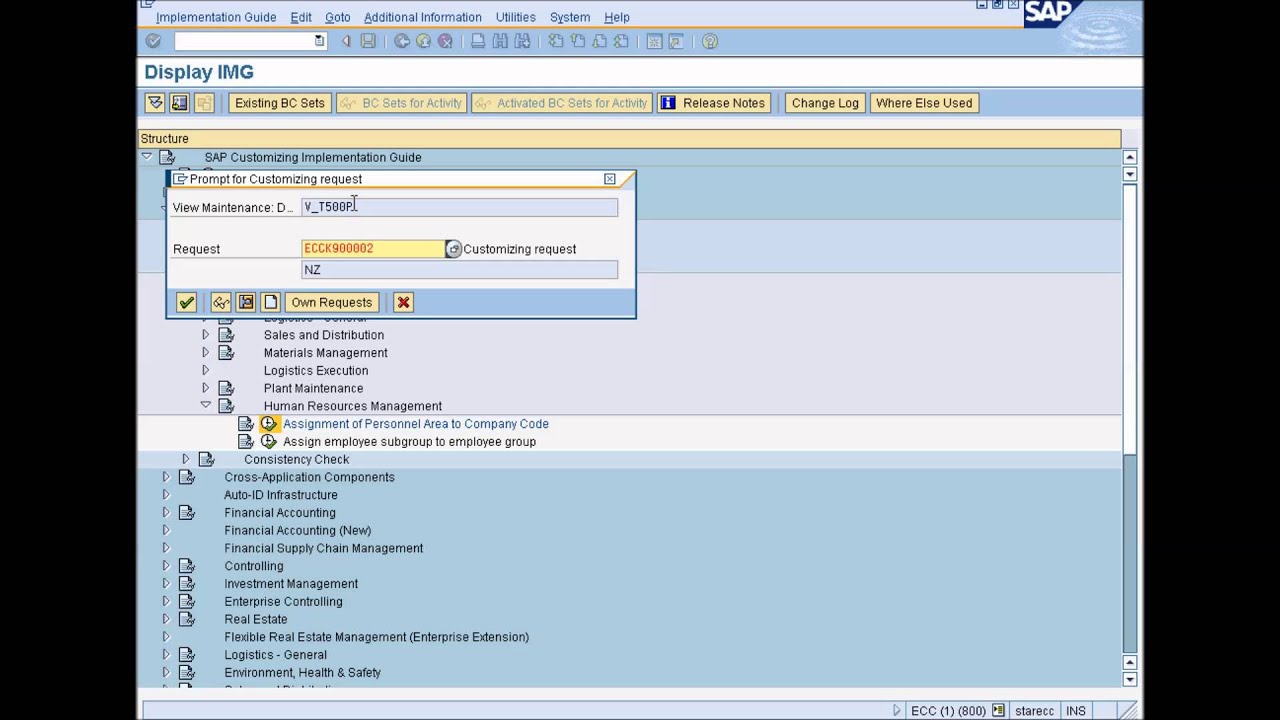 SAP Training : SAP HCM Enterprise Structure