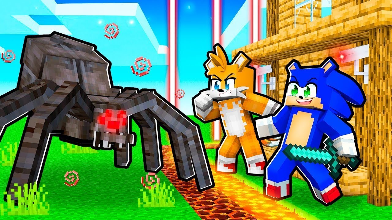 Mutant Spider VS The Most Secure Minecraft House