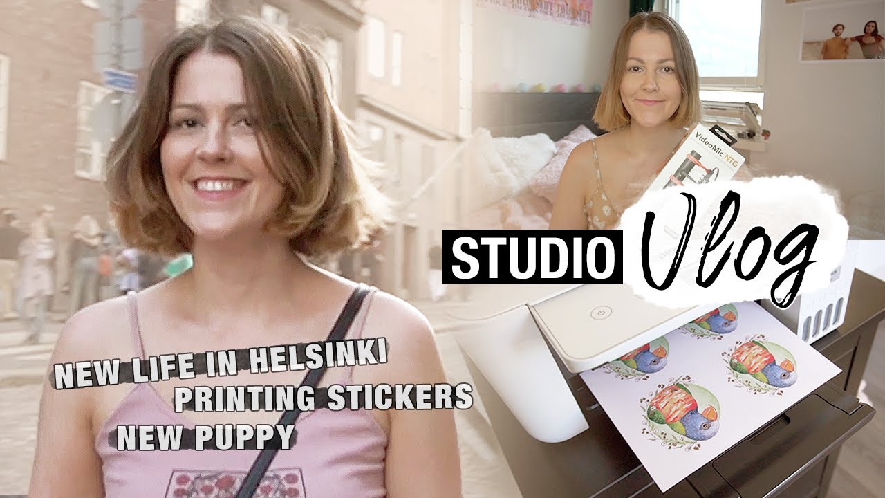 New Life in HELSINKI! 🇫🇮 Where Have I Been?! ♡ STUDIO VLOG