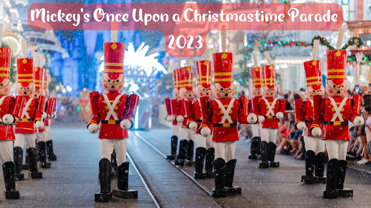 Mickey’s Once Upon a Christmastime Parade 2023 in 4K FULL SHOW | Mickey's Very Merry Christmas Party
