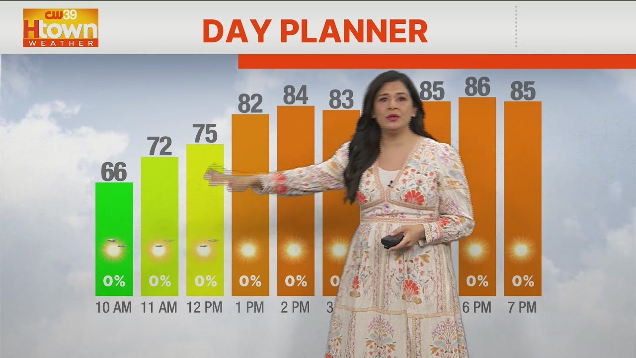 Day planner for Friday & weekend warmup in Htown