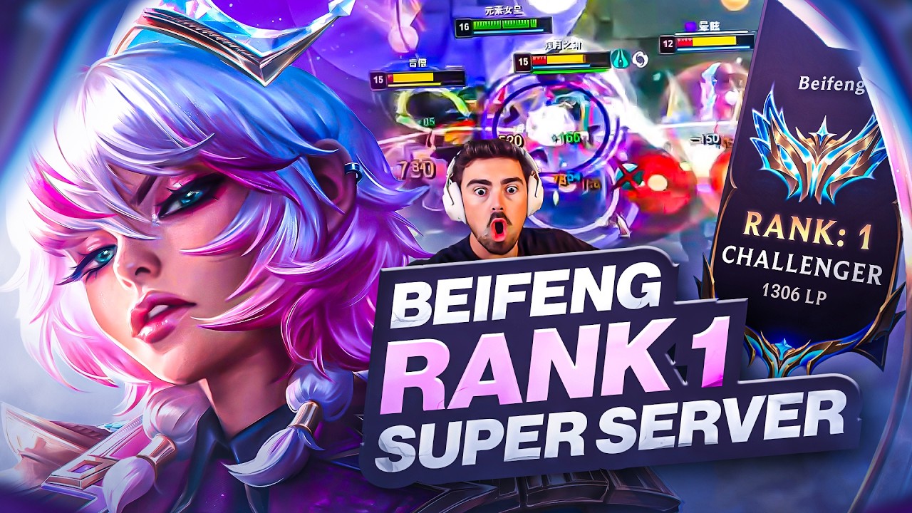 #1 CHINESE QIYANA is DESTROYING SUPER SERVER *FASTEST COMBOS EVER*