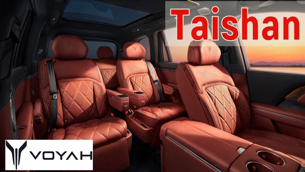Салон Voyah Taishan раскрыт: сильный конкурент Zeekr 9X и Denza N9?