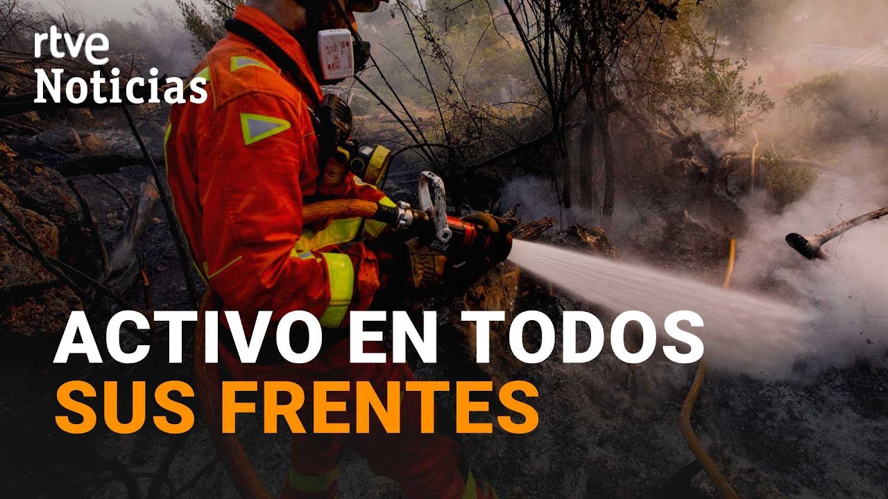 INCENDIOS: Las LLAMAS en VALL D’EBO arrasan con 11.500 HECTÁREAS en su AVANCE | RTVE Noticias