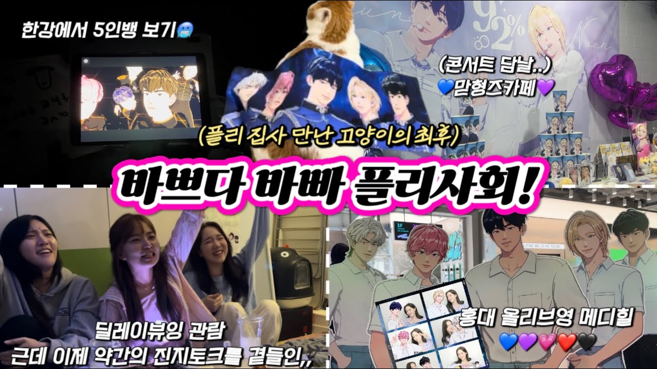 [플리로그] 콘서트 후유증이 있었는데요 없었습니다… 플리칭구들이랑 플레이브 보느라 너무너무너뮤 바쁜 브이로그 (feat.플리룩🤍)