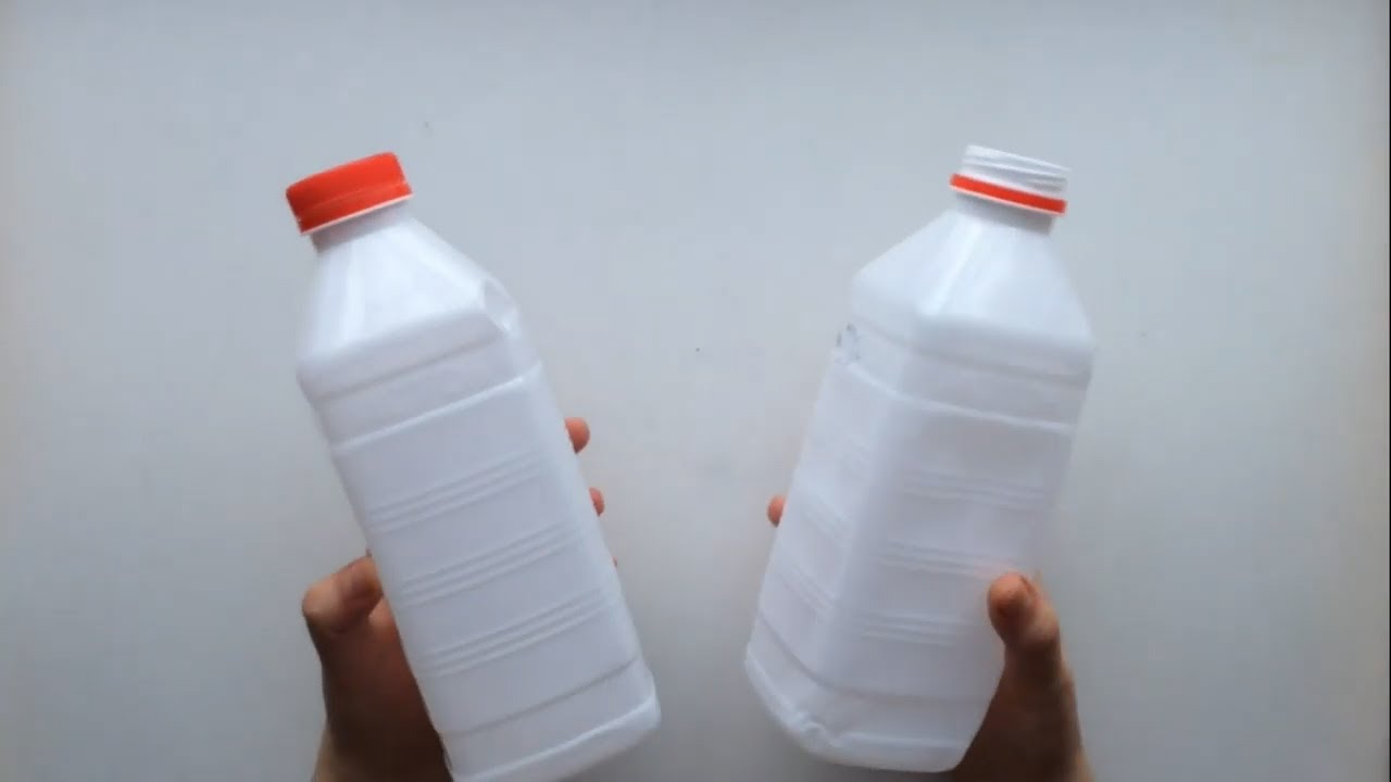 DIY Fower Pot From Papier Mache | Plastic Bottle Recycling