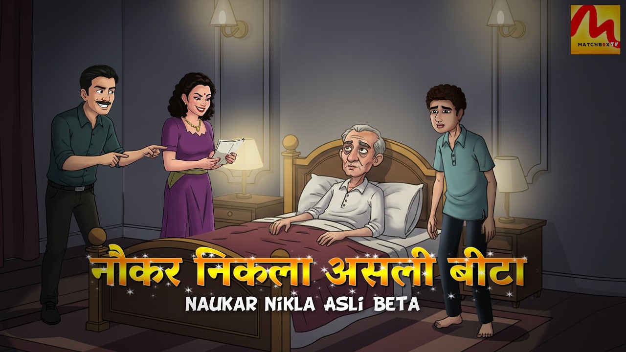 Naukar Nikla Asli Beta 😳 | Property Ke Liye Beta Ban Gaya Qaatil | Hindi Emotional Kahani