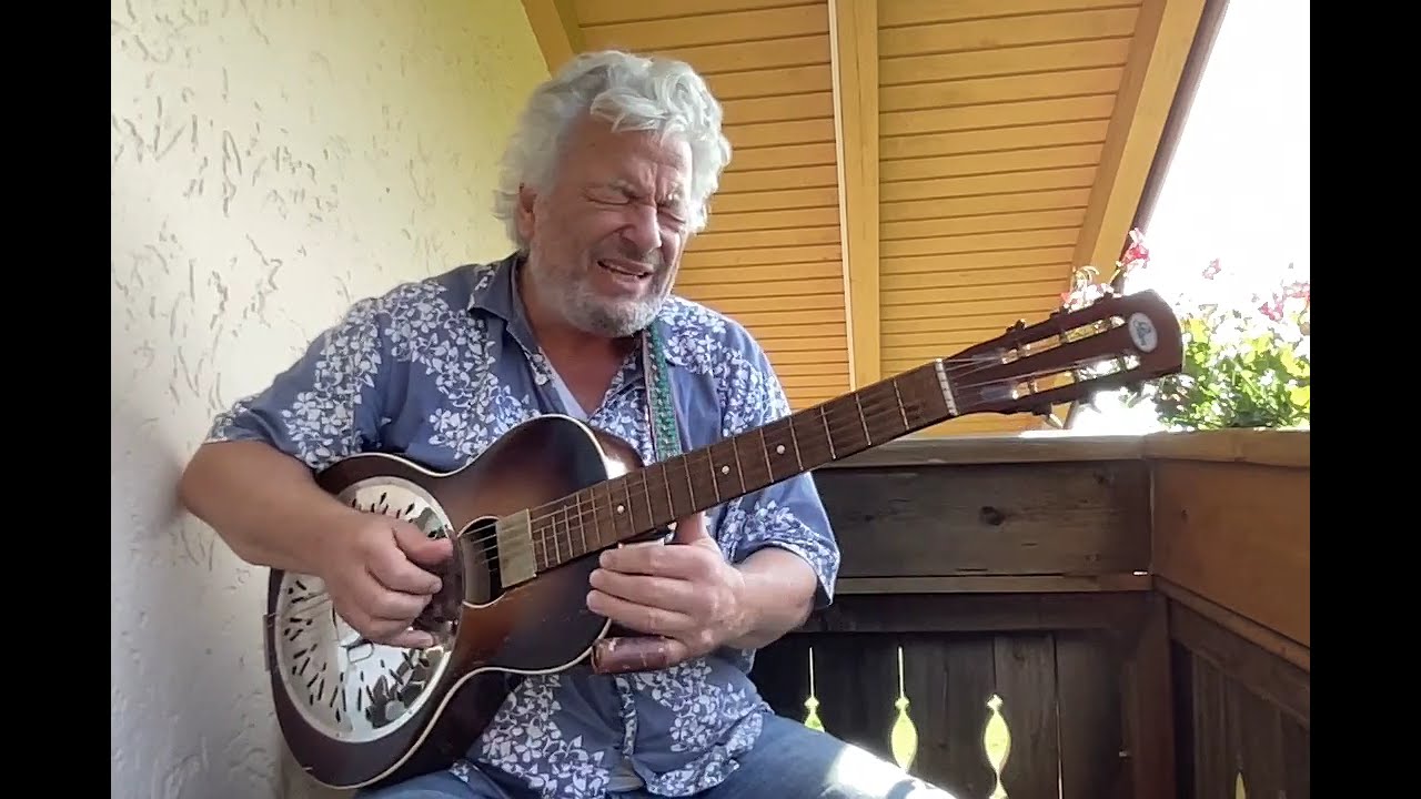 Dark Was The Night Cold Was The Ground- Blind Willie Johnson - BG  Muller - #playmusicontheporchday