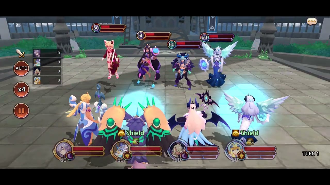 Dark Indra and Dark Persephone - Challenger and Normal arenas