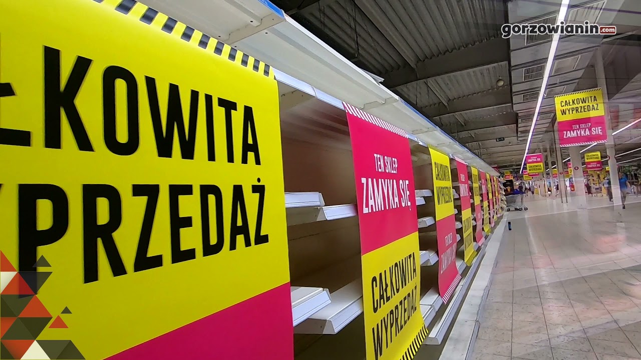 Tesco w Gorzowie na dwa tygodnie przed zamknięciem